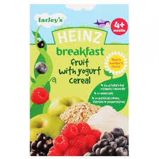 Heinz Fruit & Yogurt Cereal Breakfast 4 Months+ 125 g