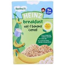 Heinz Oat & Banana Cereal 4 Months+ 120 g