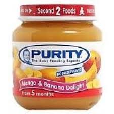 Purity Mango & Banana Delight 5 Months+ 125 ml