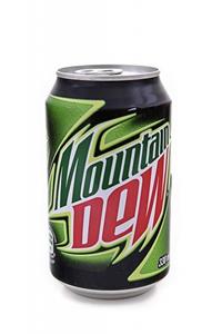 Mountain Dew Can 33 cl