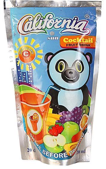 California Sun Fruits Cocktail Juice 20 cl