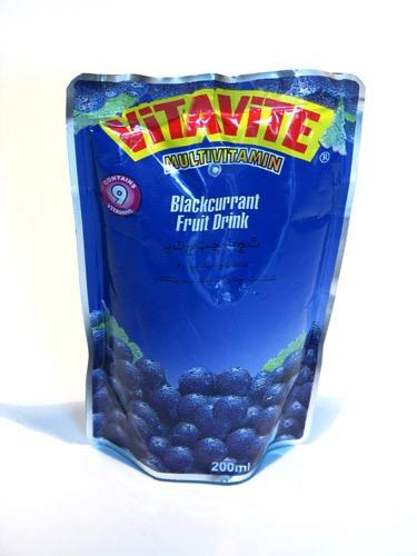 Vitavite Blackcurrant Fruit Drink 20 cl x40