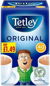 Tetley Tea 125 g x40