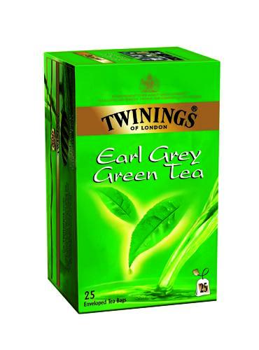 Twinings Earl Grey Green Tea 50 g x25 x4