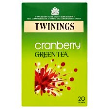 Twinings Green Tea With Cranberry 40 g x20