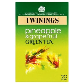 Twinings Green Tea Pineapple & Grapefruit 40 g x20