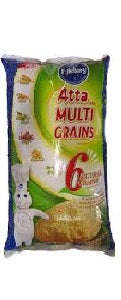 Pillsbury Flour With 6 Multi Grains 5 kg