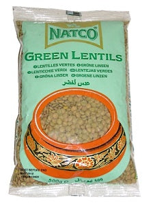 Natco Green Lentils 500 g