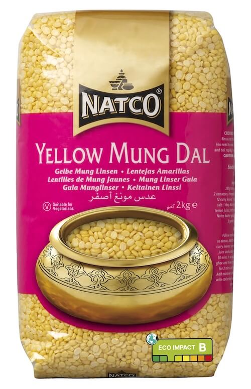 Natco Mung Dall Washed 500 g