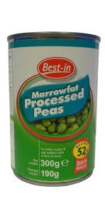 Best-One Marrowfat Processed Peas 300 g