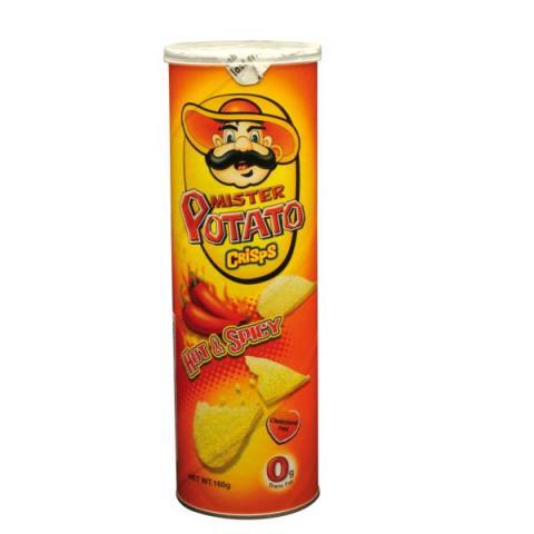 Mister Potato Chips Hot & Spicy 160 g