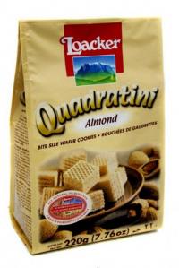 Loacker Quadratini Almond 220 g