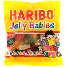 Haribo Jelly Babies Fruit Flavour Gums 160 g