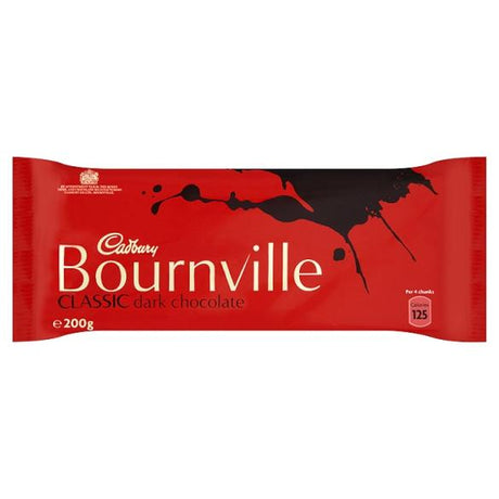 Bournville Classic Dark Chocolate 200 g