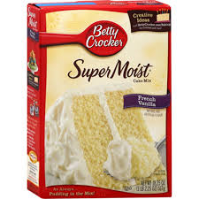 Betty Crocker Super Moist French Vanilla Cake Mix 432 g