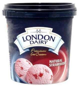 London Dairy Natural Strawberry 500 ml