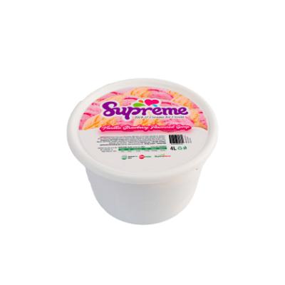 Supreme Ice Cream Vanilla & Strawberry 4 L