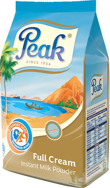 Peak Instant Full Cream Milk Powder Sachet 360 g