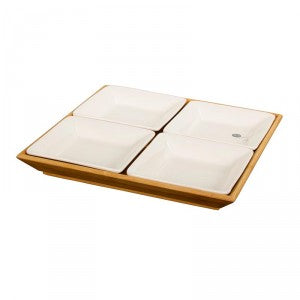 Symphony Bambu Square Serving Set x5