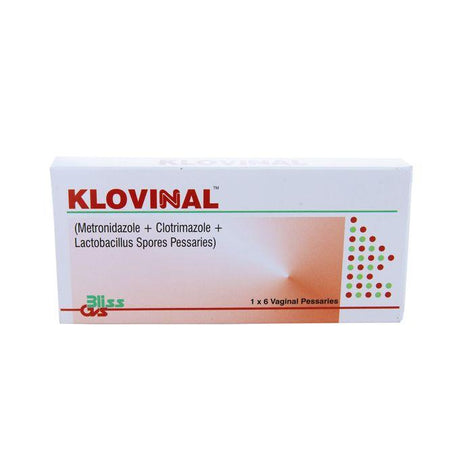 Klovinal 6 Vaginal Pessaries