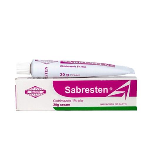 Sabresten Clotrimazole 1% w/w Cream 20 g