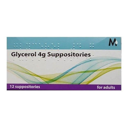 Glycerol Suppositories For Adults 4 g x12