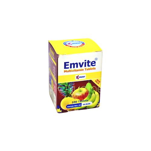 Emvite Multivitamin x100 Tablets