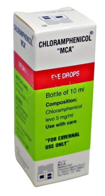 Chloramphenicol MCA Eye Drops 10 ml