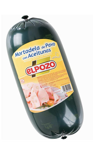 Elpozo Mortadela Con Aceitunas Mini Pork 380 g