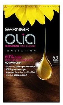 Garnier Olia Hair Colour 5.3 Golden Brown