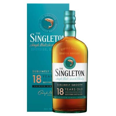 The Singleton Single Malt Scotch Whisky Sublimely Smooth Aged 18 Years 70 cl