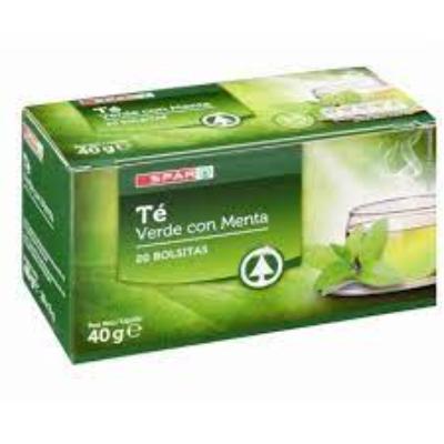 Spar Mint Green Tea 40 g x20