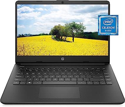 HP 14 Laptop Intel Celeron 4 GB 1 TB 14'' HD Win10H Black 4B0X5Ea