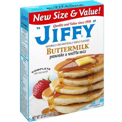 Jiffy Buttermilk Pancake & Waffle Mix 907 g