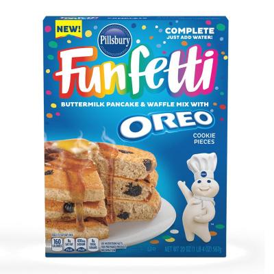 Pillsbury Funfetti Buttermilk Pancake & Waffle Mix With Oreo Cookies 567 g