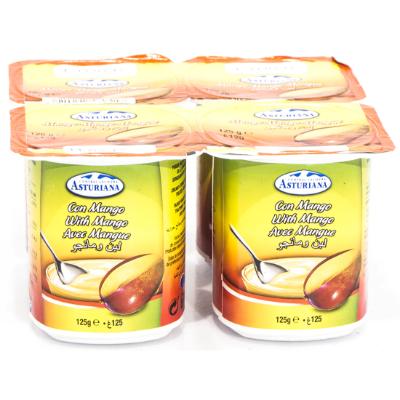 Asturiana Creamy Yoghurt Mango 125 g x4