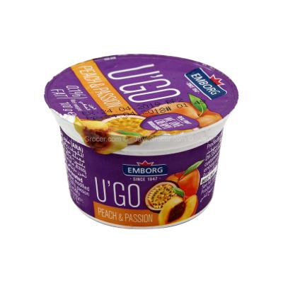 Emborg Ugo Milk Dessert Peach & Passion 100 g