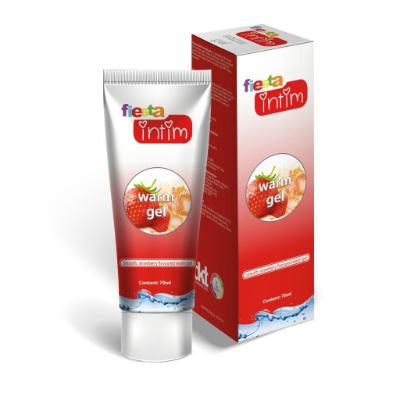 Fiesta Intim Smooth Strawberry Flavoured Warm Gel 70 ml