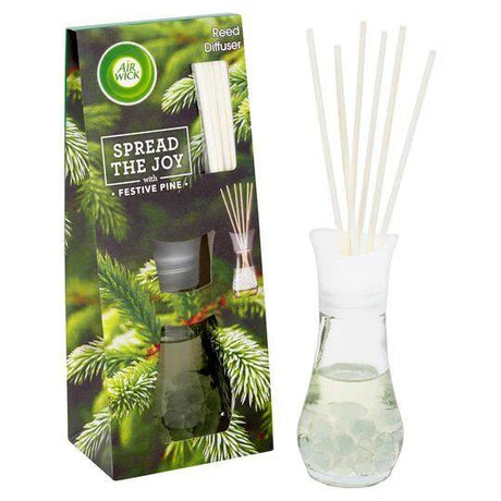 Air Wick Reed Diffuser Mistletoe & Pine Multi-Layered Fragrance 25 ml