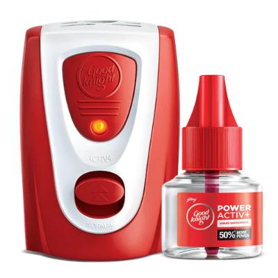 Good Knight Power Activ+ Electric Liquid Mosquito Repellent + Refill