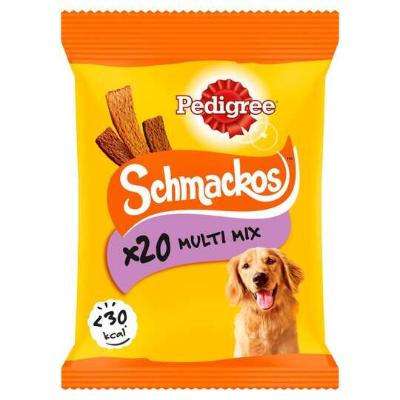 Pedigree Schmackos Stick Poultry Multi Mix 144 g x20