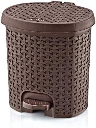 Hobby Life Rattan Pedal Dustbin 11.5 L No.01-1122