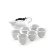 Symphony Cha Set Teapot With Infuser & 6 Cups 7 Pieces SY4331