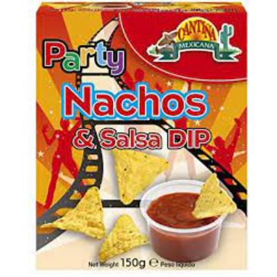 Cantina Mexicana Party Nachos & Salsa Dip 150 g