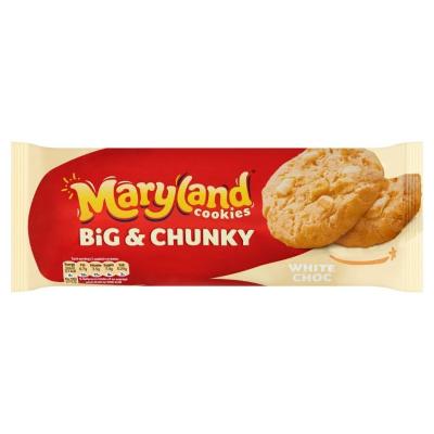 Maryland Cookies Big & Chunky White Choc 180 g