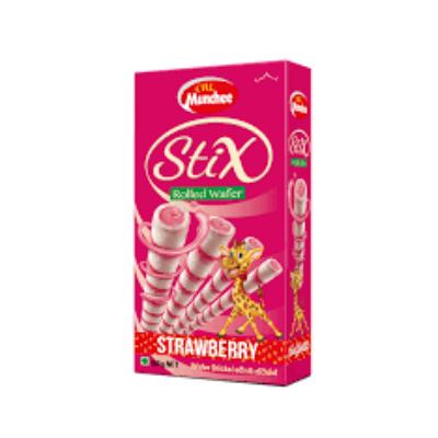 CBL Munchee Stix Strawberry Rolled Wafer 100 g