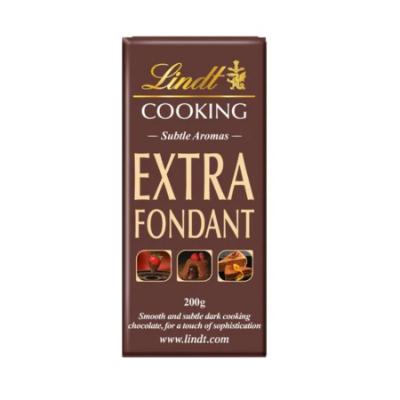 Lindt Extra Fondant Dark Cooking Chocolate 200 g