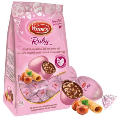 Witor's Ruby Milk Chocolate Hazelnut Filling 130 g