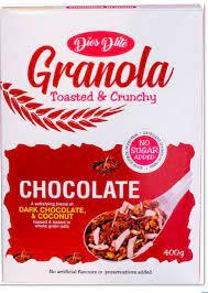 Dios Dlite Granola Dark Chocolate & Coconut Mix 400 g