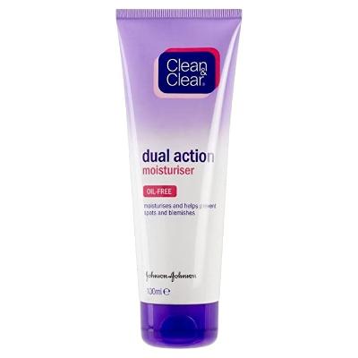 Clean & Clear Oil-Free Dual Action Moisturiser 100 ml